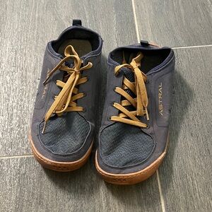 Astral Men's Loyak Shoes - Dark Blue and Tan